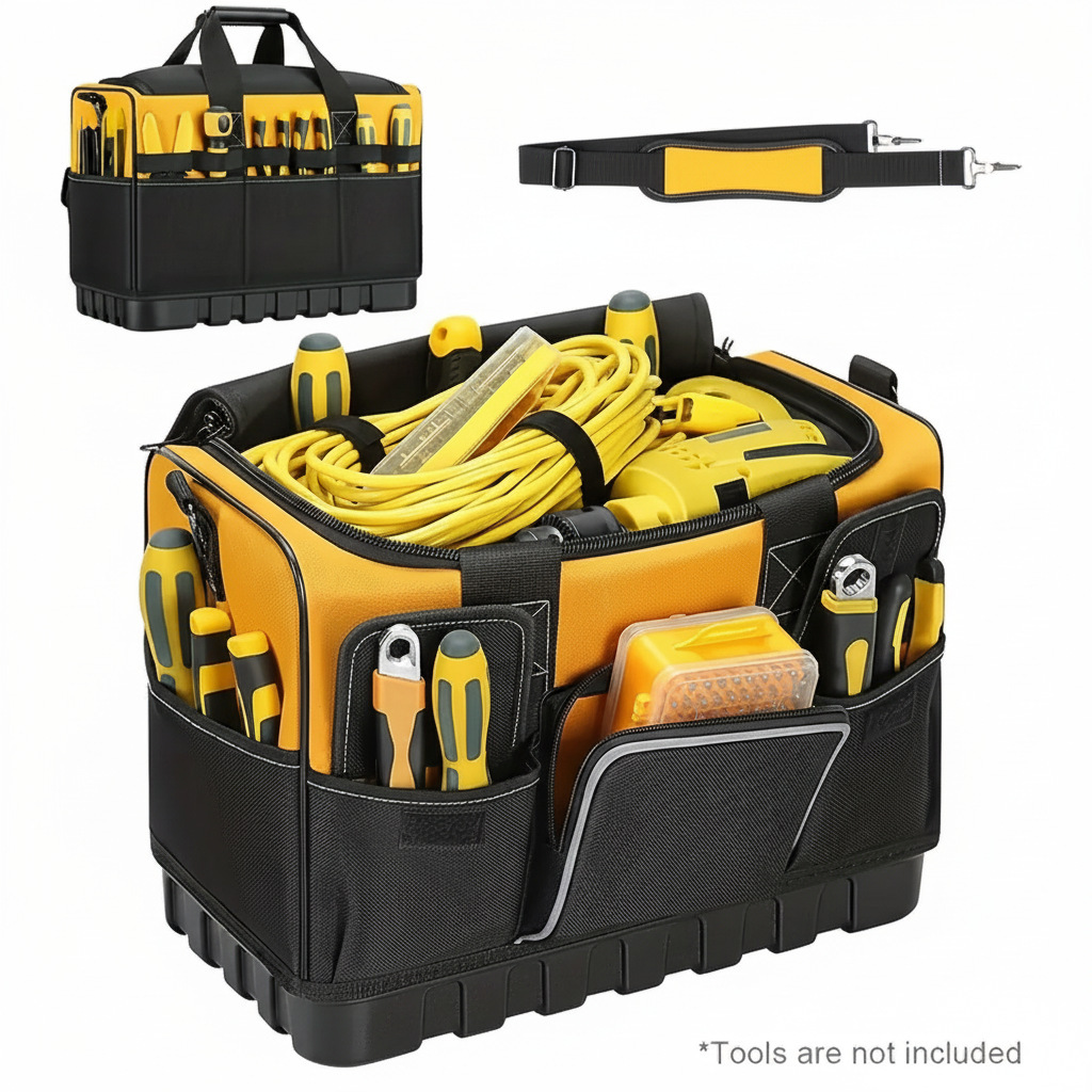 Heavy Equipment Electrical - Heavy-duty wear-resistant tool kit, thick plastic