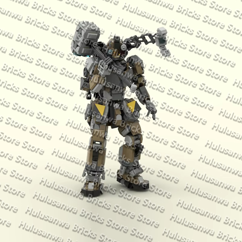 Heavy Equipment Lego - qwert Heavy Combat Mecha Model MOC