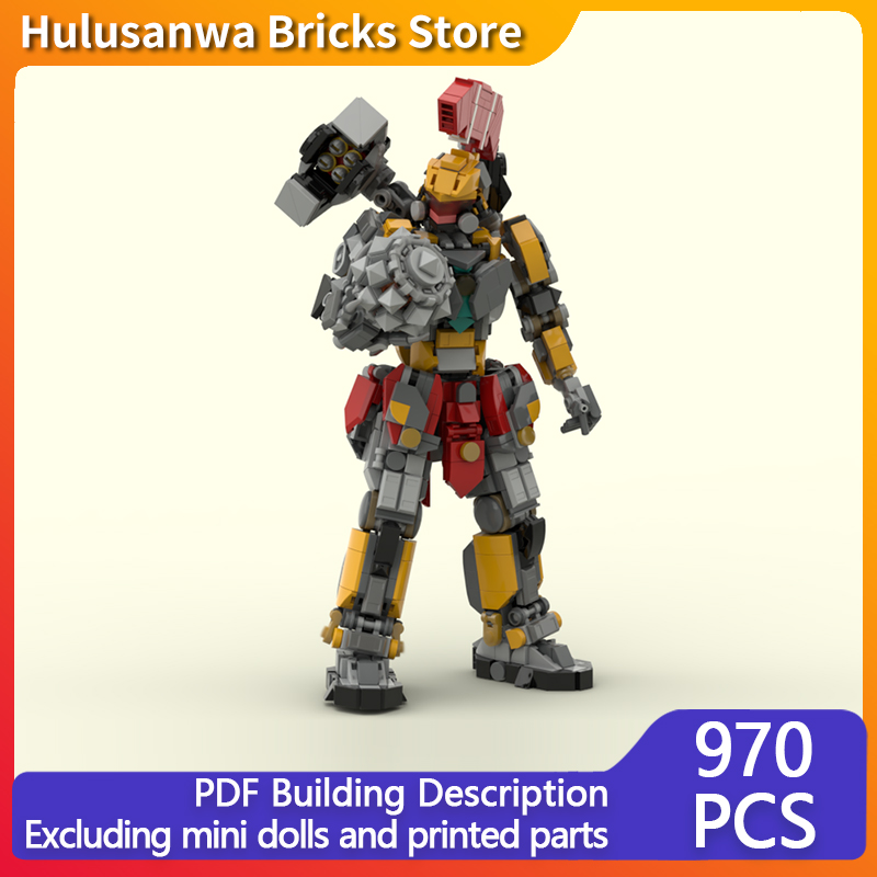 Heavy Combat Mecha Model MOC B - огляд і ціна Heavy Equipment Lego