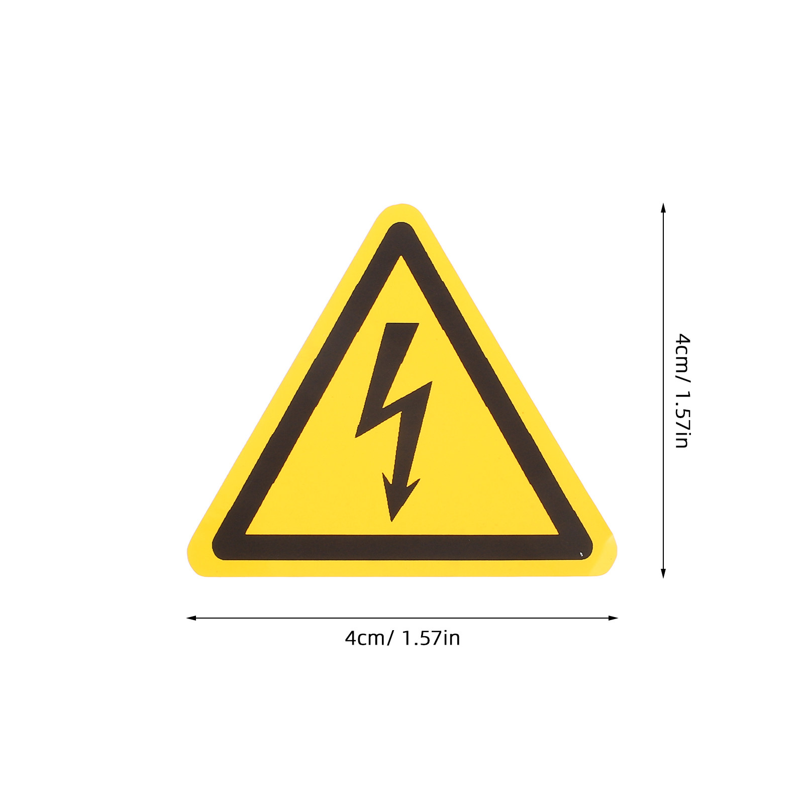 5Pcs Warning Electric Shock Si - огляд і ціна Heavy Equipment Warning Sign