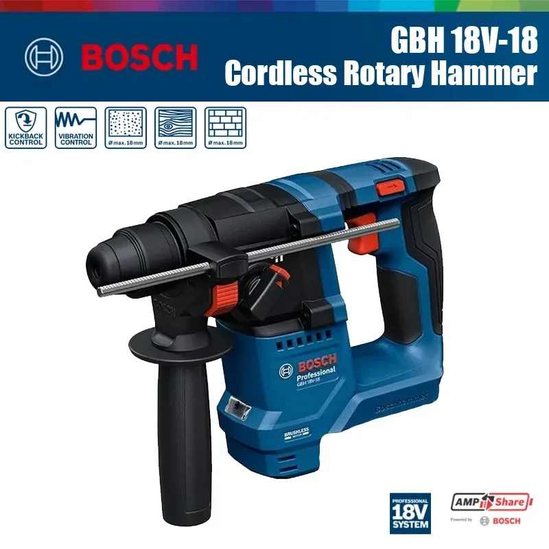 Bosch GBH 18V-18 Cordless Rota - огляд і ціна Tools Heavy Equipment