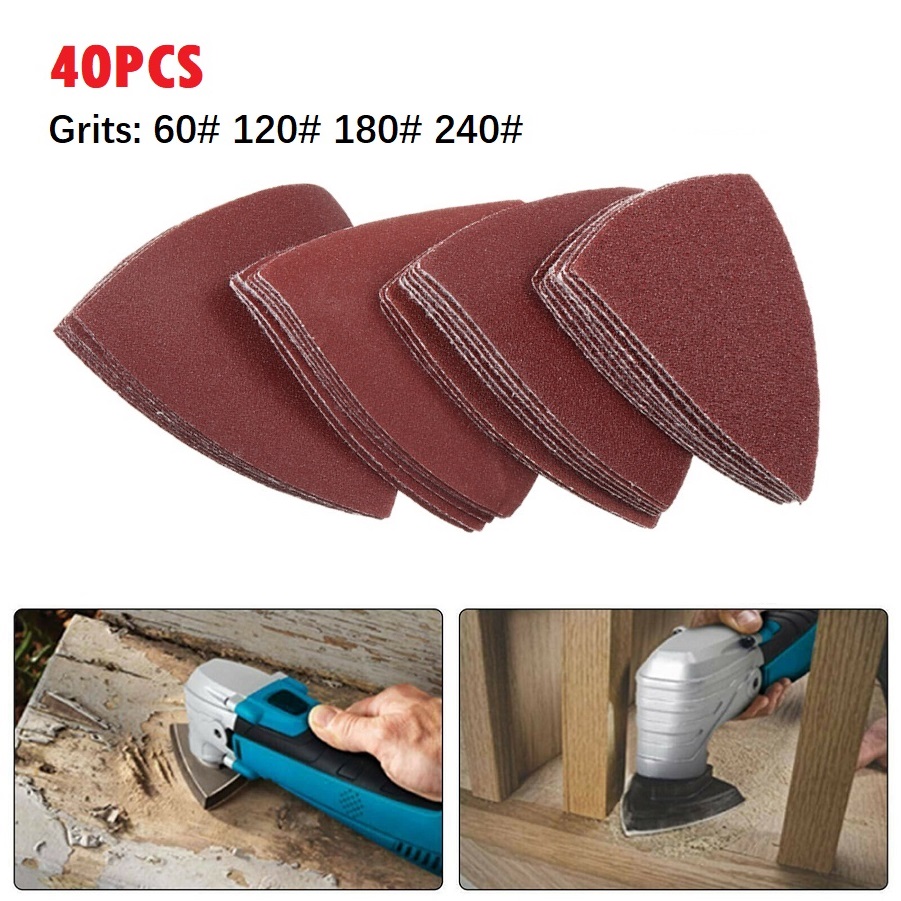 40pcs 80mm Aluminum Oxide Tria - огляд і ціна Tools Heavy Equipment